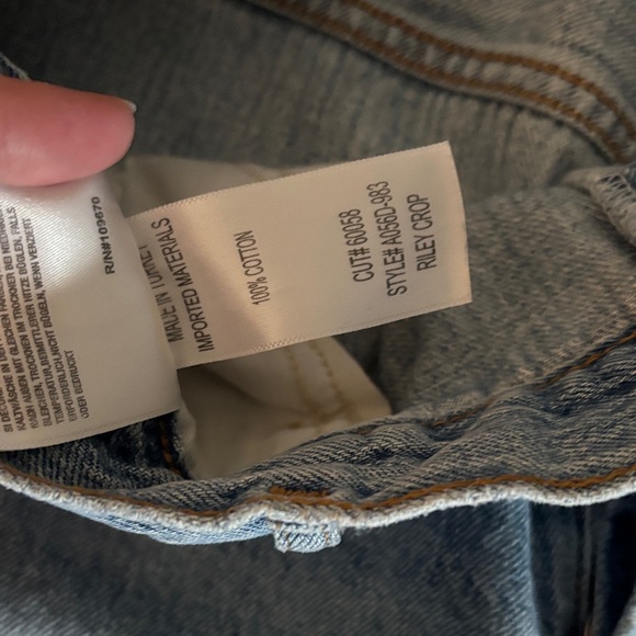 AGOLDE Riley Crop - Picture 2 of 2